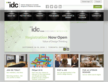 Tablet Screenshot of idcanada.org